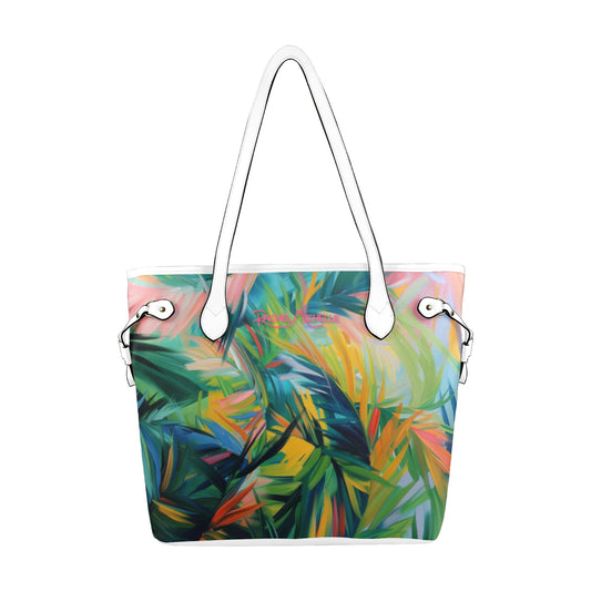 Rachel Michelle Abstract Palms Handbags