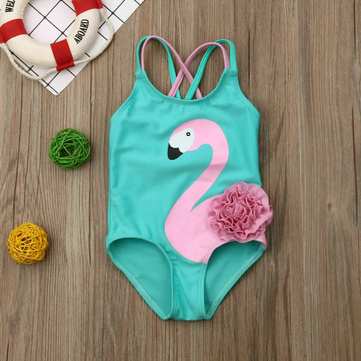 Flamingo Baby Swimsuit