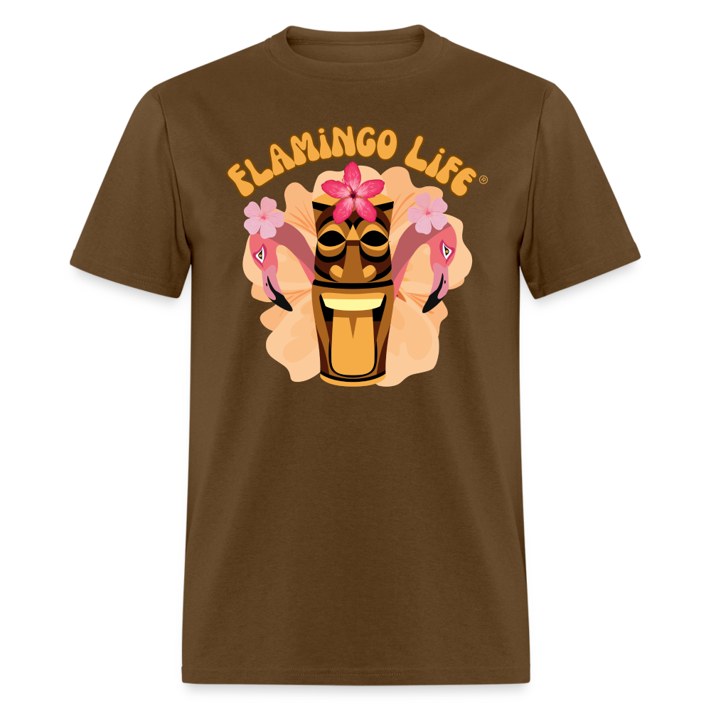 Flamingo Life® Unisex Classic T-Shirt - brown