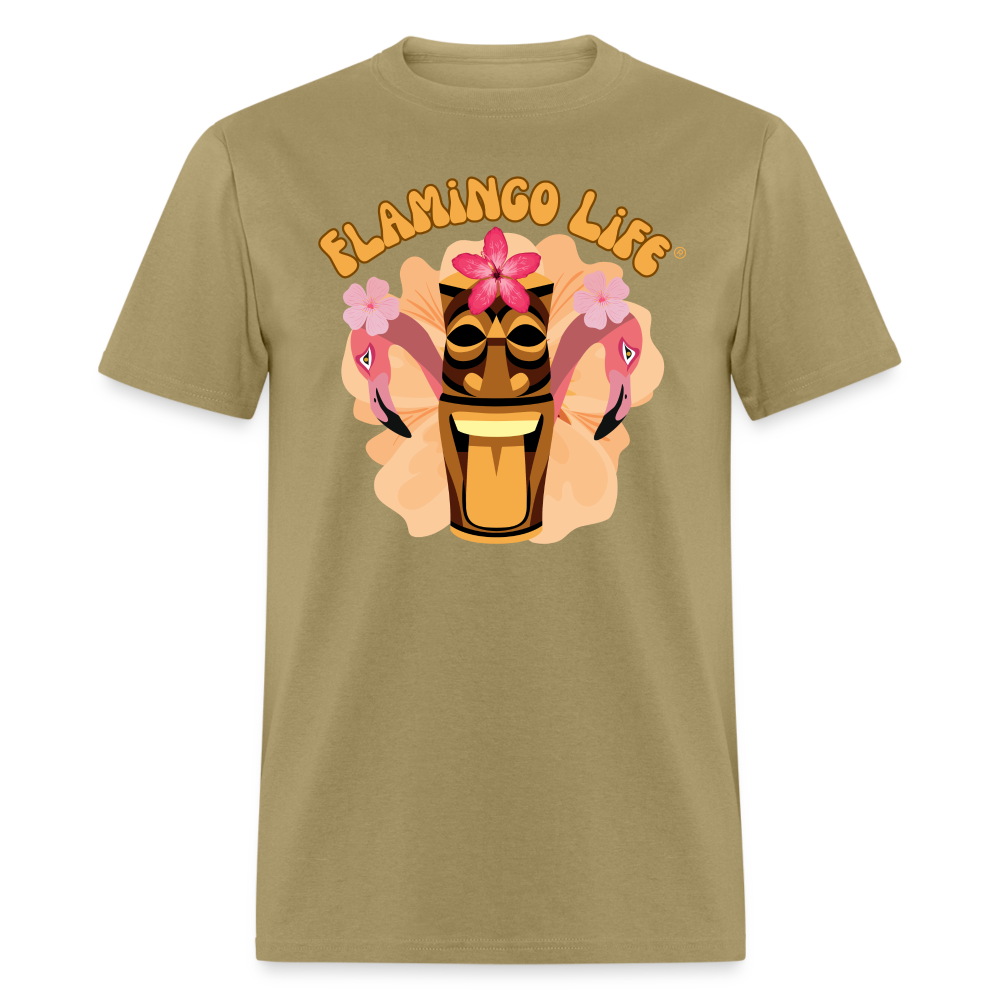 Flamingo Life® Unisex Classic T-Shirt - khaki