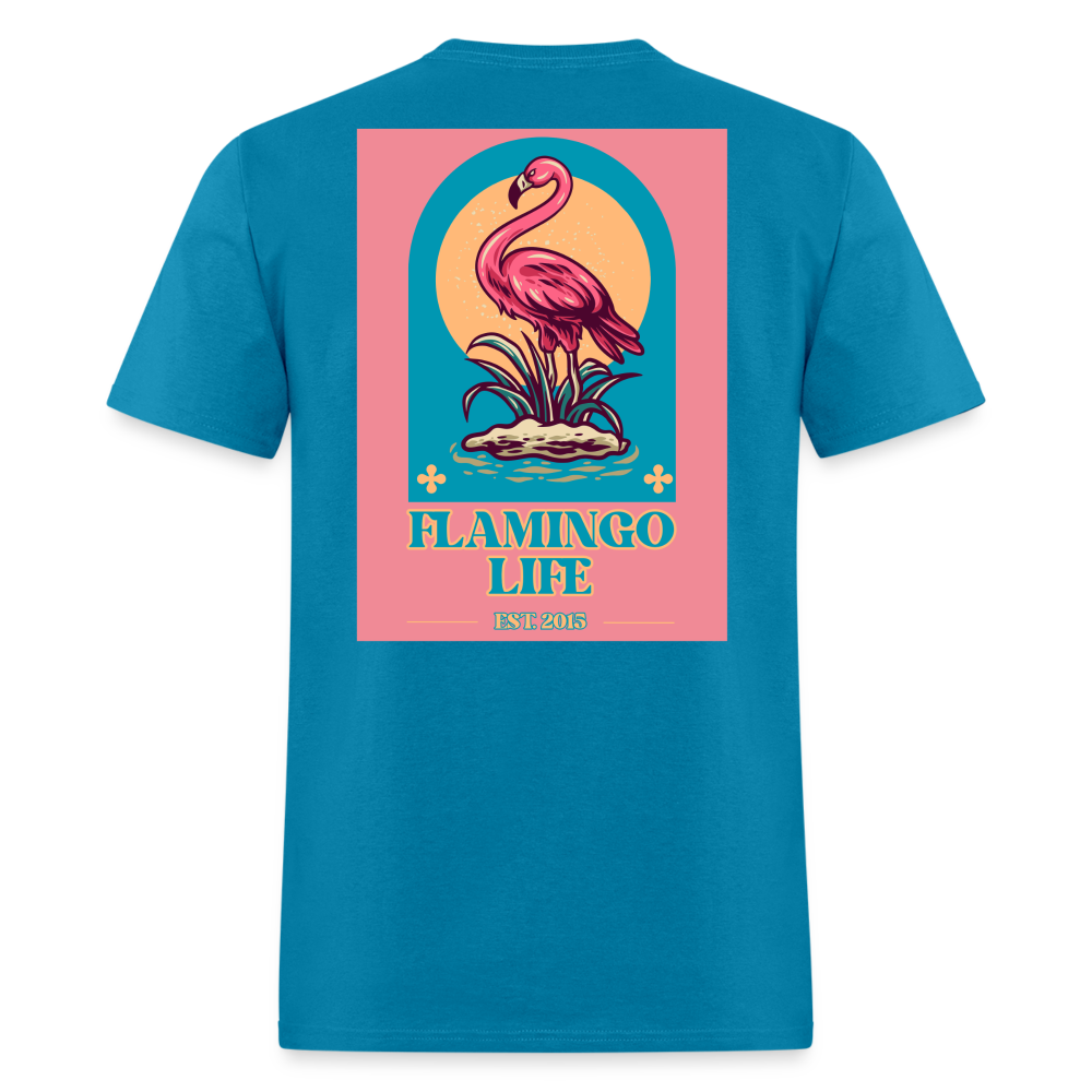 Flamingo Life® Unisex Classic T-Shirt - turquoise