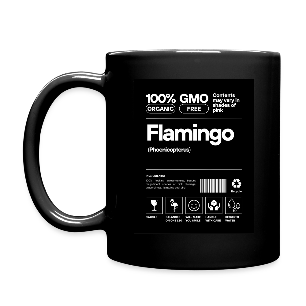 Flamingo Facts Mug - black