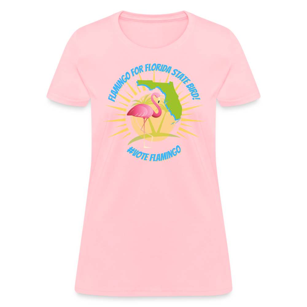Flamingo For Florida State Bird Women's T-Shirt - pink