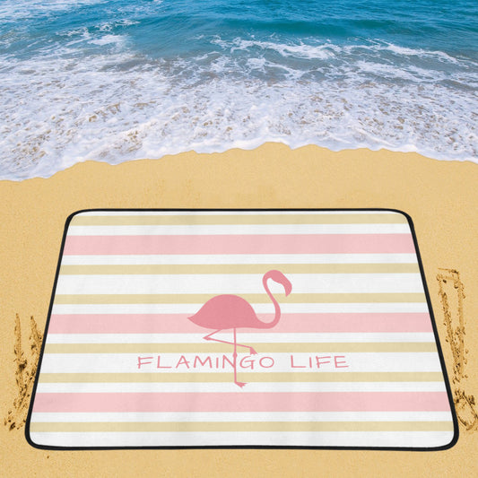 Flamingo Life Beach Mat - The Flamingo Shop