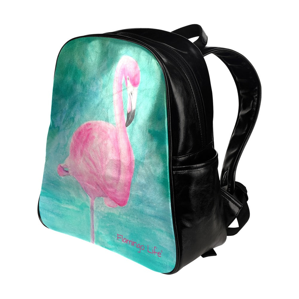 Flamingo Life® Multi-Pocket Backpack