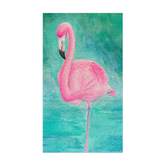 Watercolor Flamingo Rugs