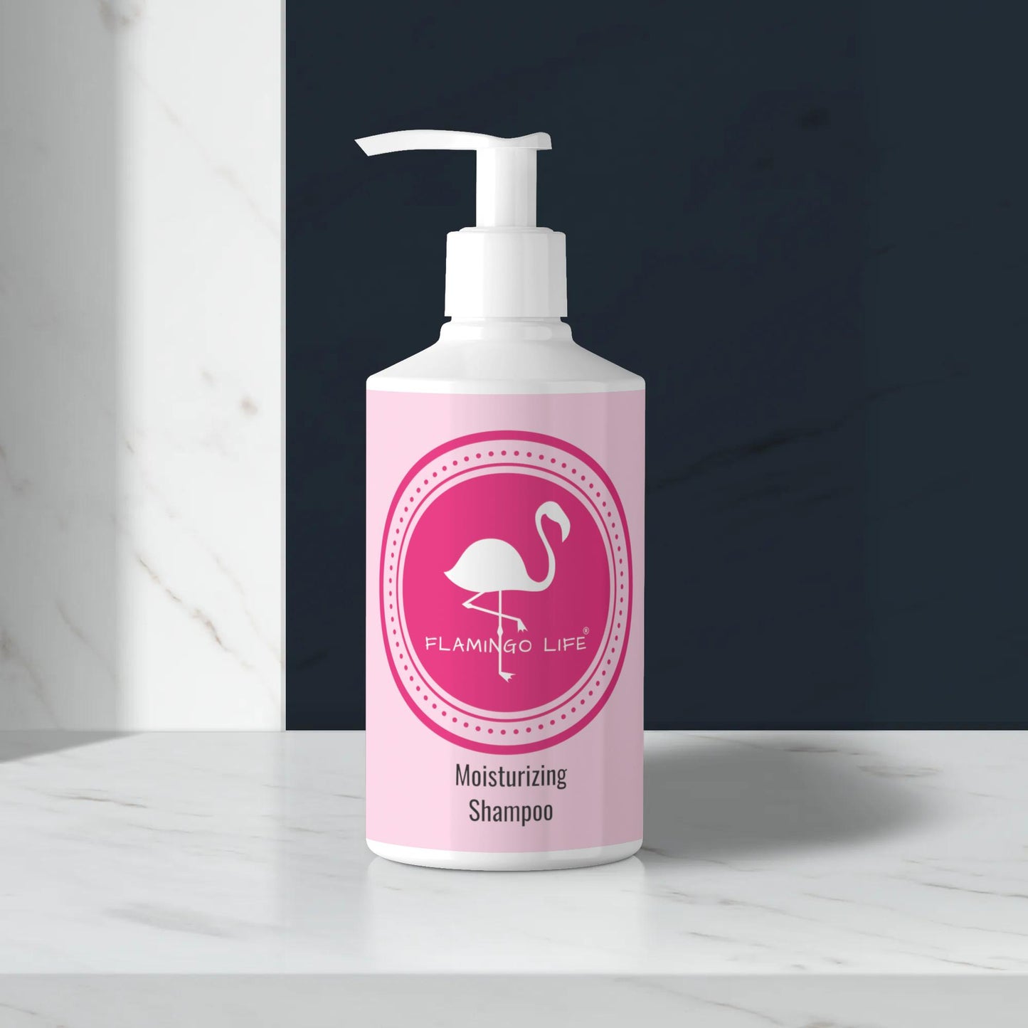 Flamingo Life® Moisturizing Shampoo with Aloe, Honey, and Ginkgo Biloba