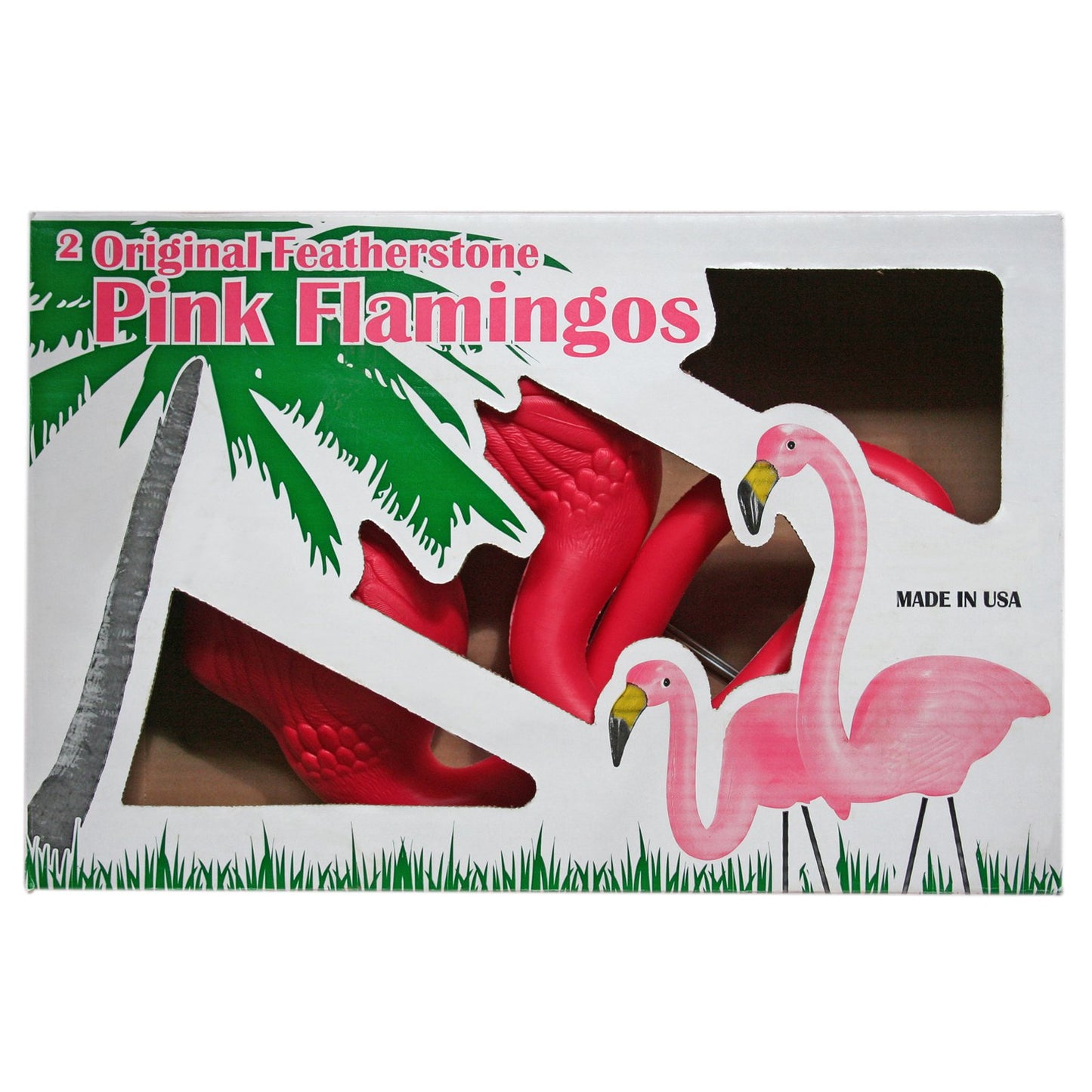 The ORIGINAL PINK FLAMINGO | Don Featherstone Union 31" & 25" Pink Flamingos - The Flamingo Shop