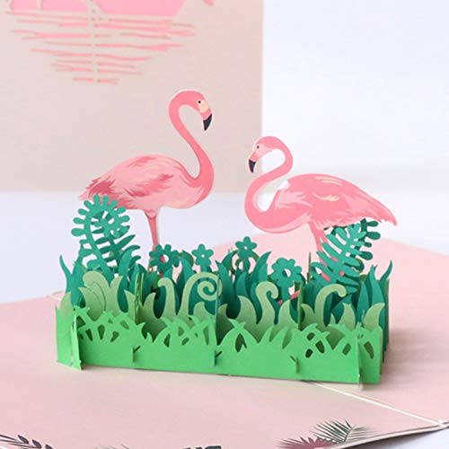 Pop up Flamingo 3D Card - The Flamingo Shop