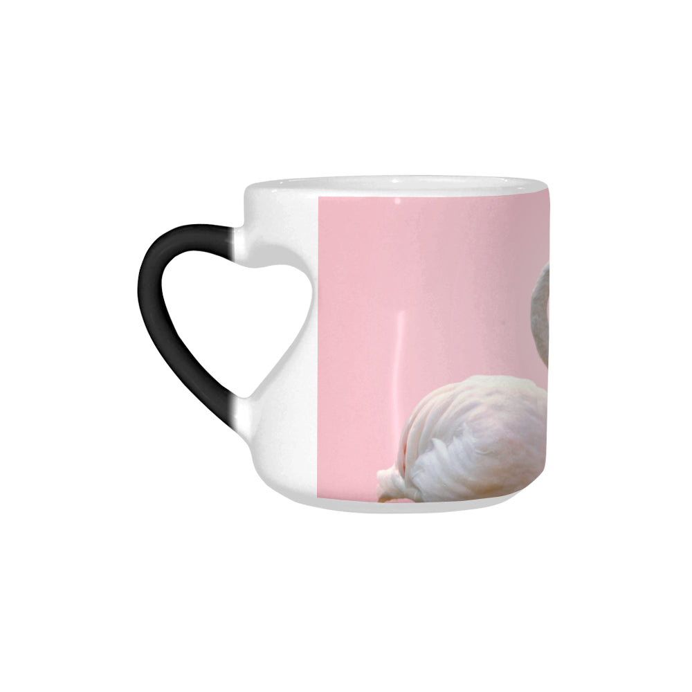 Changing Hot/Cold Mug - Flamingo Love - The Flamingo Shop