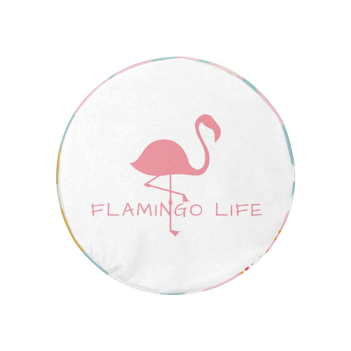 Flamingo Life Spare Tire Cover