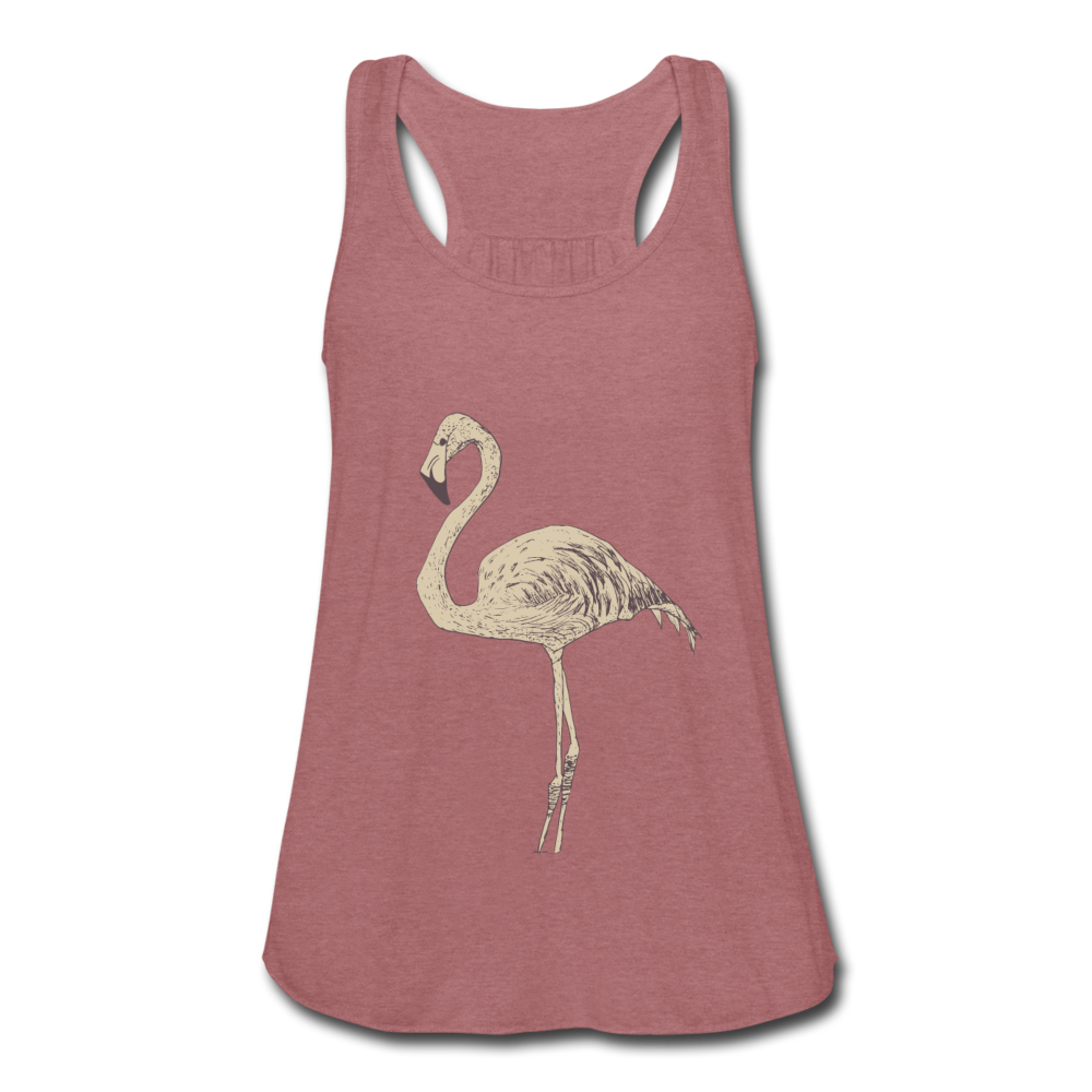 Fabulous Flamingo Women's Flowy Tank Top by Bella - The Flamingo Shop