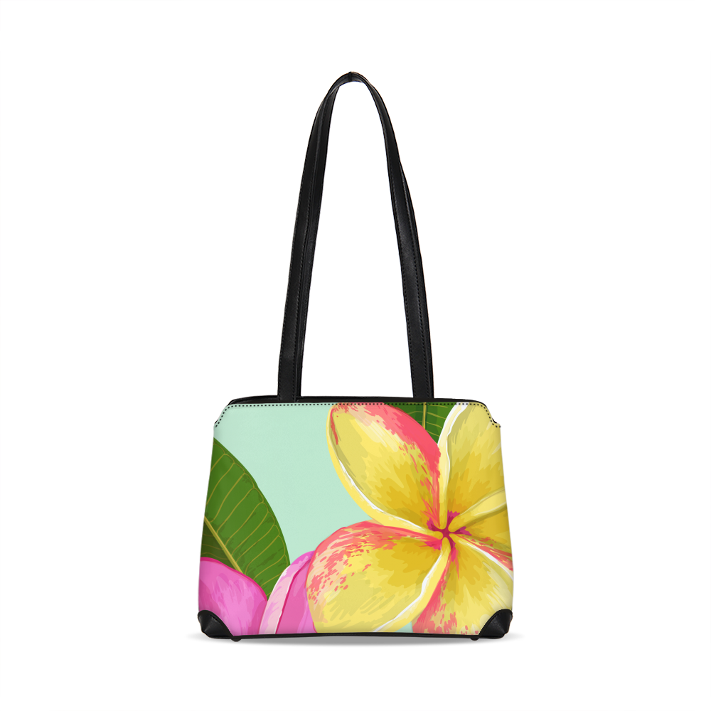 Flamingo Life Tropical Flowers Shoulder Bag - The Flamingo Shop