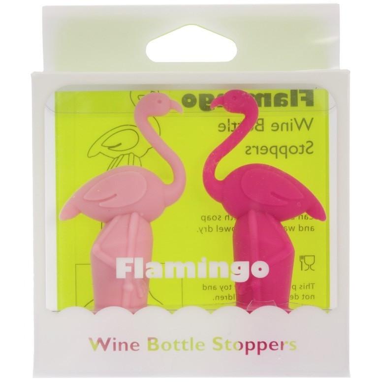 Flamingo Bottle Stopper Set