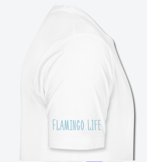 Flamingo Life® WYLAND© Designed Mens T-Shirt (Sizes up to 5XL)