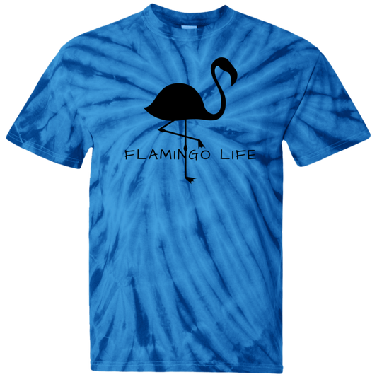 Flamingo Life® Mens 100% Cotton Tie Dye T-Shirt - Sizes up to 5XL