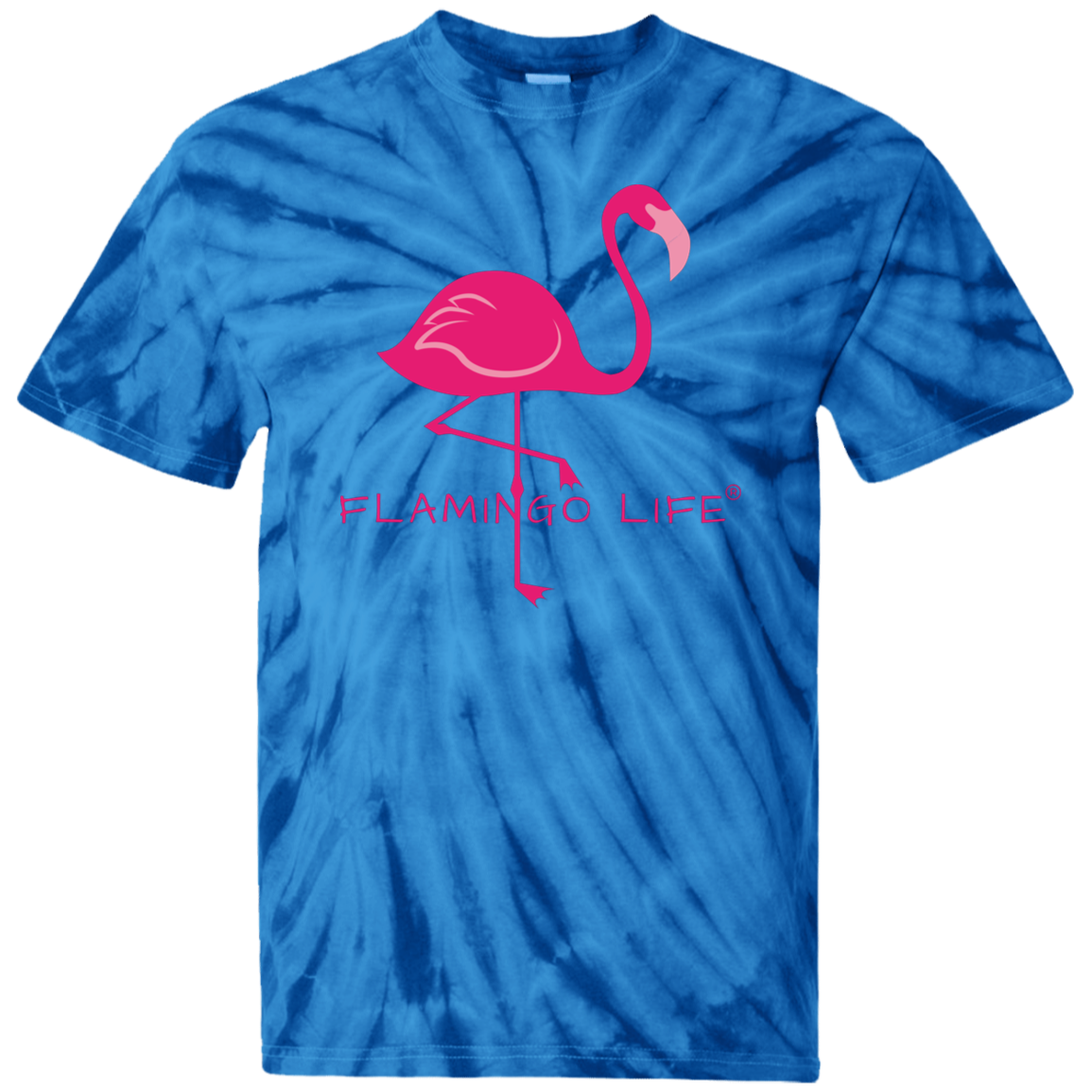 Flamingo Life® Youth Tie Dye T-Shirt
