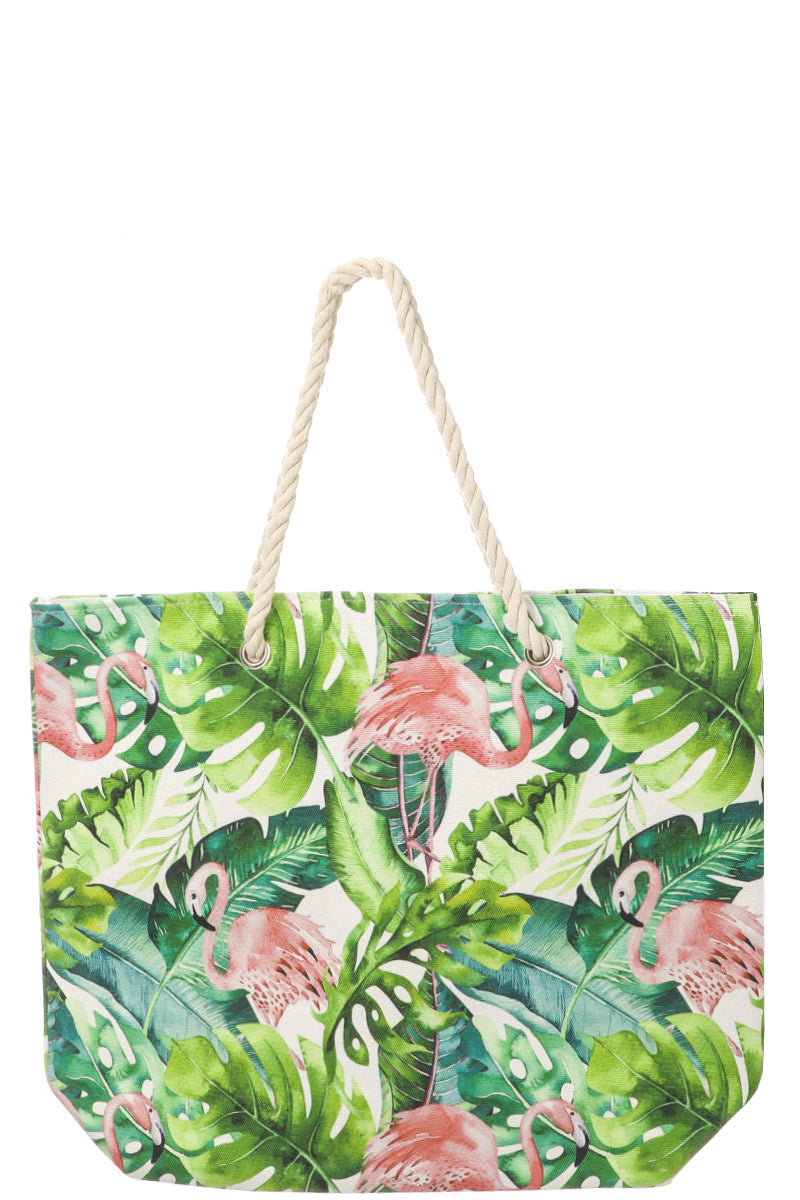 Flamingo Tropics Tote Bag - The Flamingo Shop