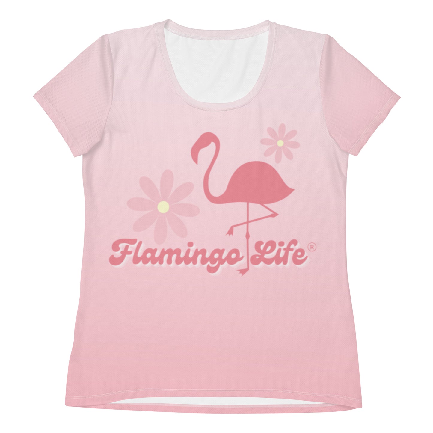 Flamingo Life® Flower Power MaxDri T-shirt
