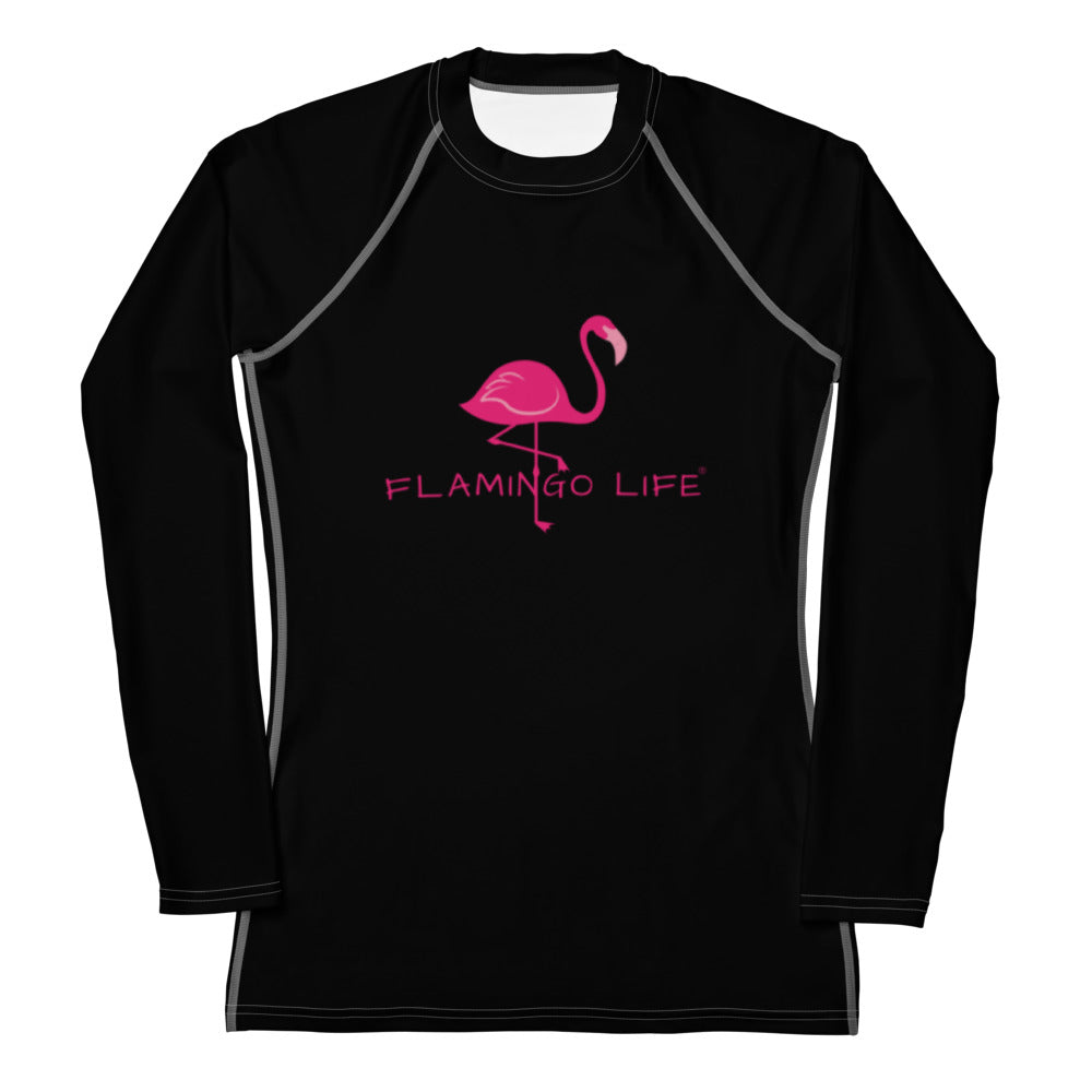 Flamingo Life® Women's Swim Rash Guard