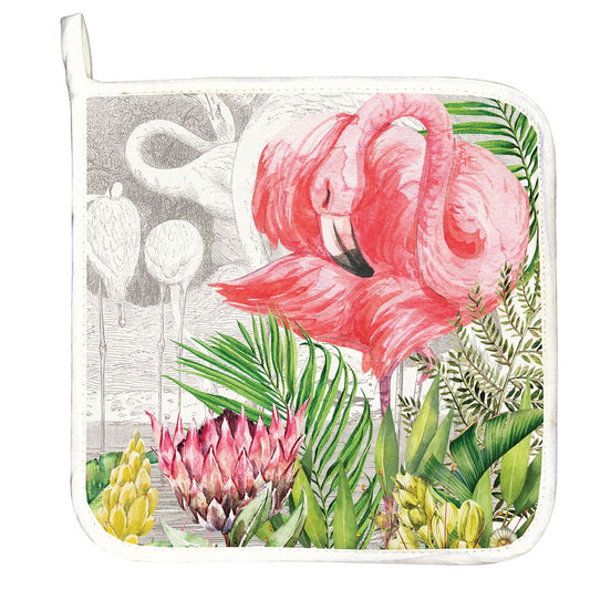 Michel Design Works Flamingo Potholder - The Flamingo Shop