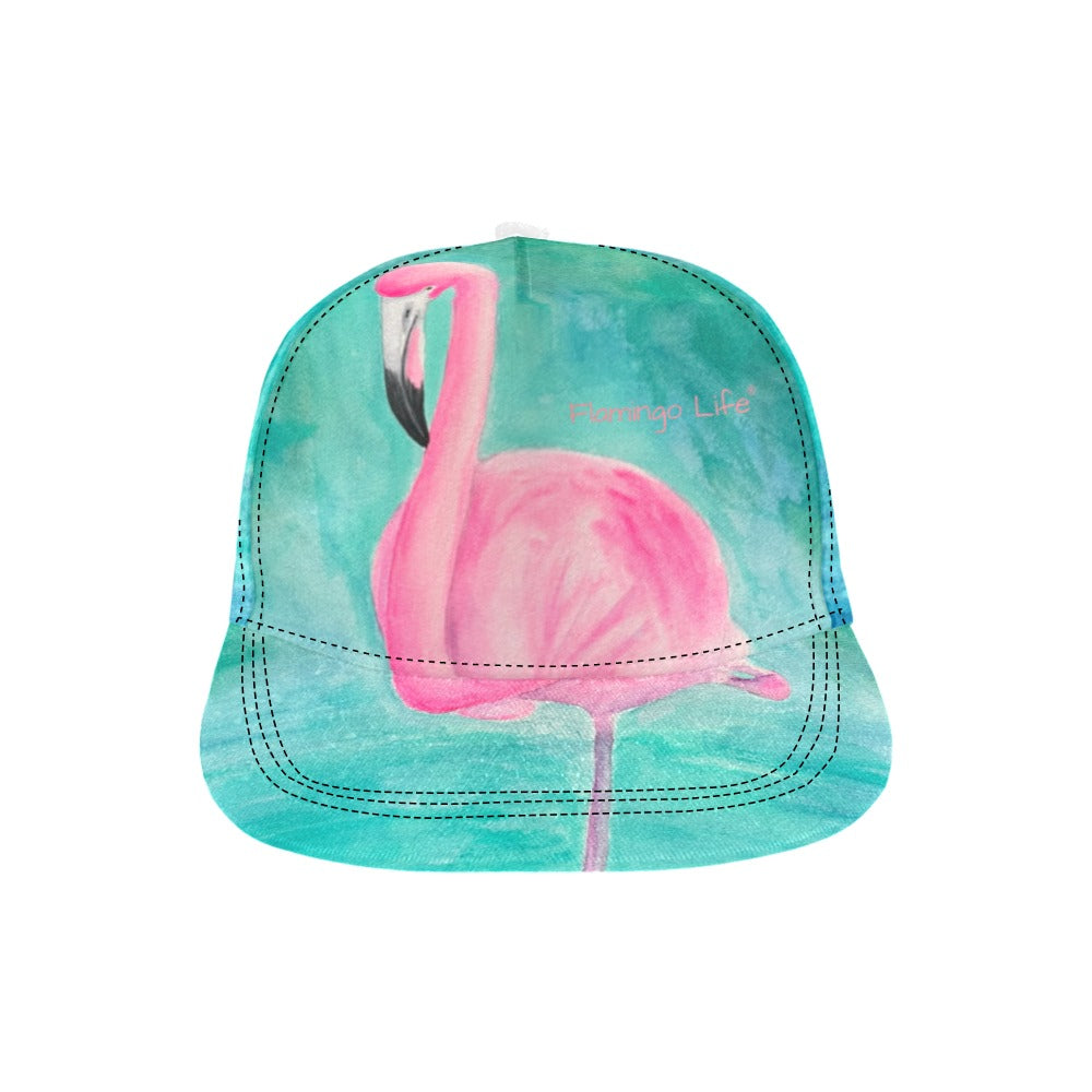 Flamingo Life® Snapback Unisex Baseball Cap