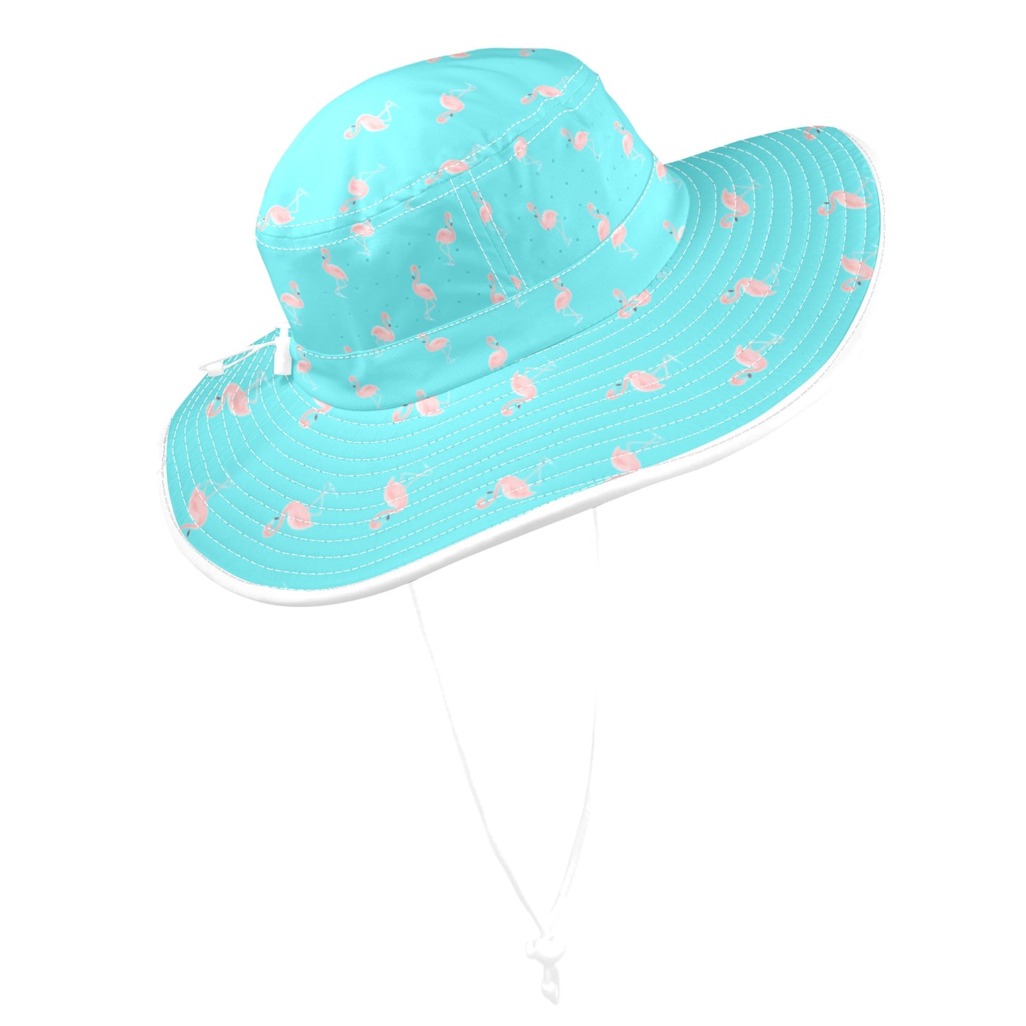 Flamingo Life® Wide Brim Sun Hat