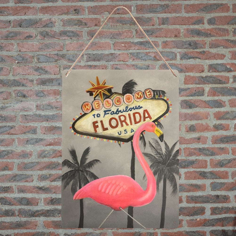 Welcome To Florida Metal Sign