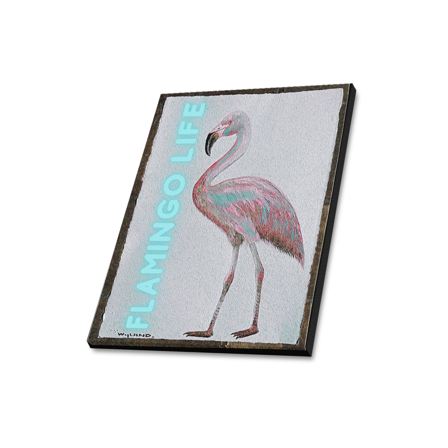 Marine Life Artist Wyland© designed Flamingo Life® Canvas Print