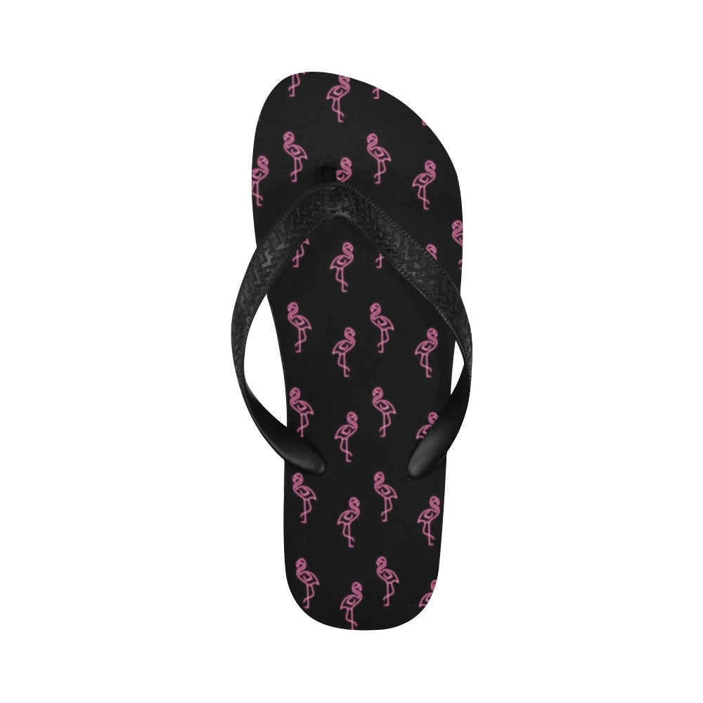 Neon Flamingos Flip Flops (Mens and Womens)