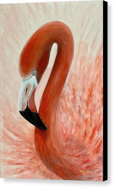 Flamenco de Fuego - Canvas Print