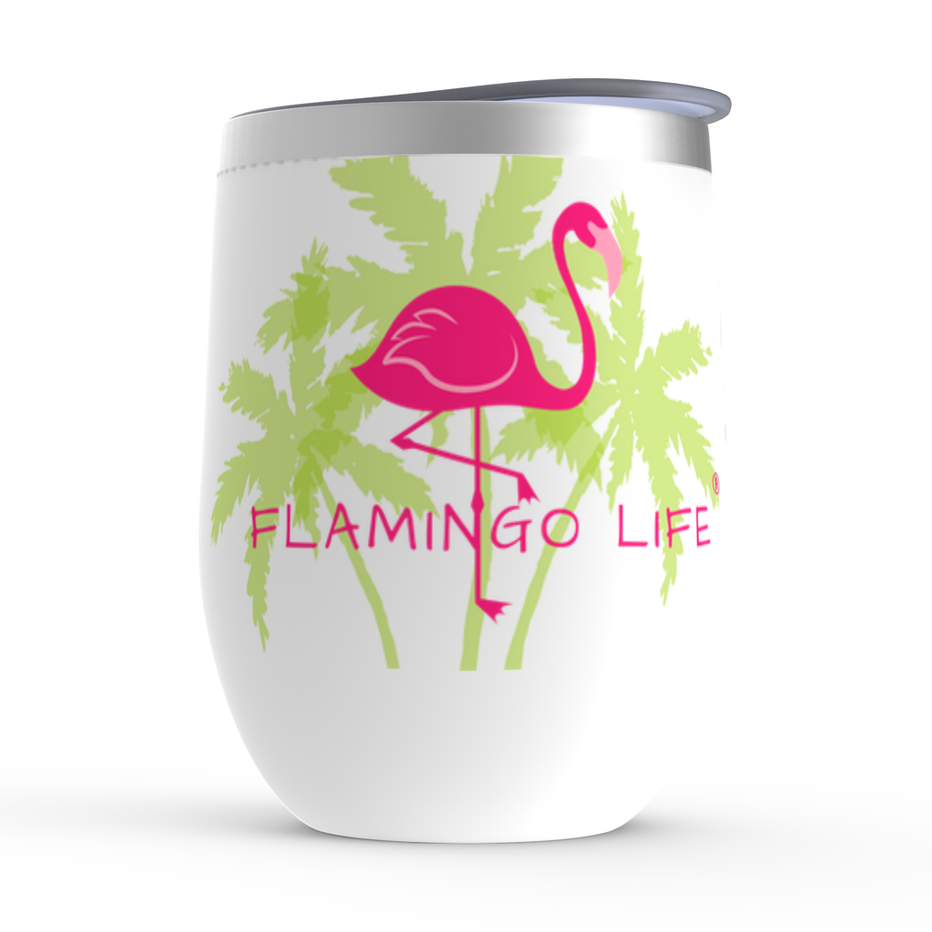 Flamingo Life® Stemless Wine Tumblers