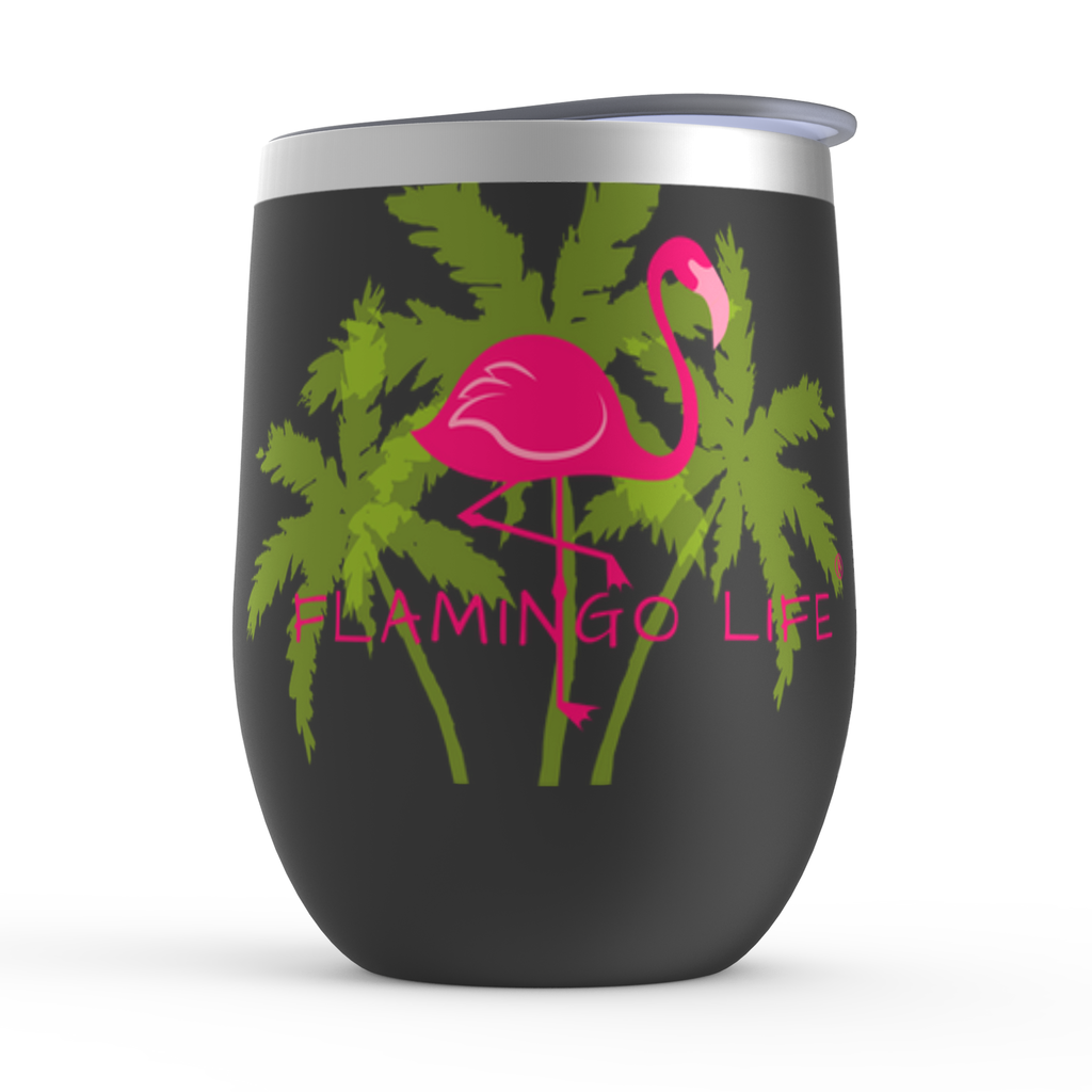 Flamingo Life® Stemless Wine Tumblers
