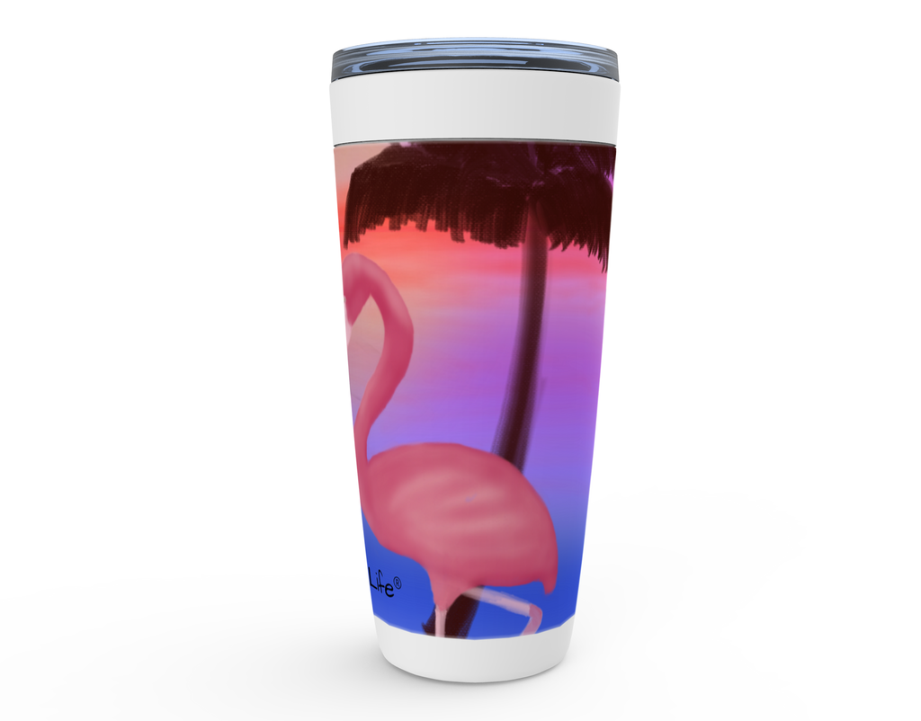 Flamingo Life® Sunset Viking Tumblers
