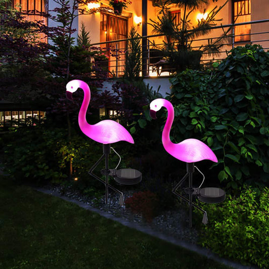 Flamingo Lawn Solar Lights Waterproof Led - The Flamingo Shop
