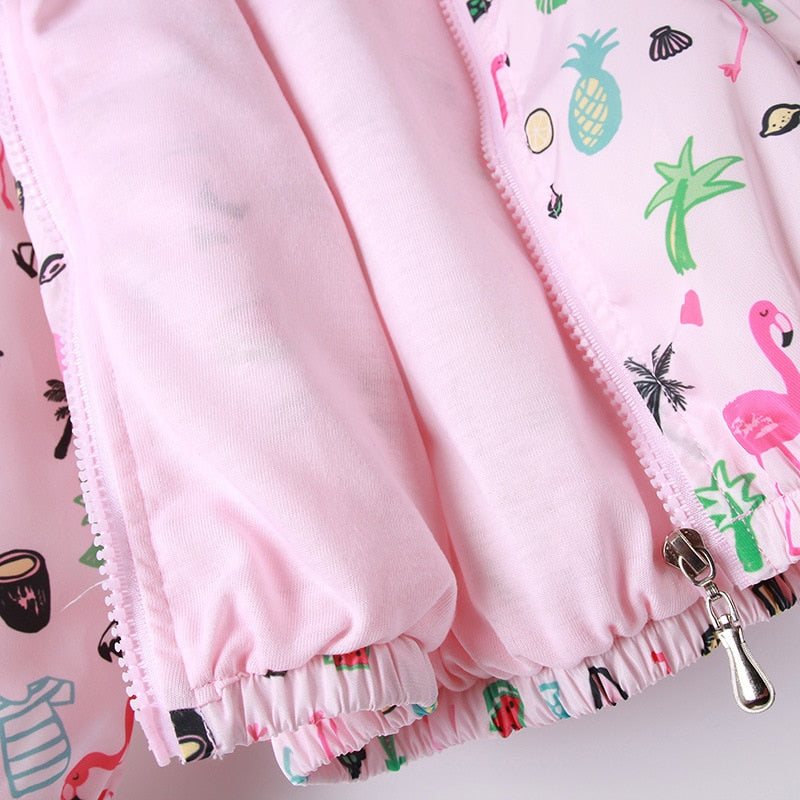 Infant Hooded Flamingo Jacket - The Flamingo Shop