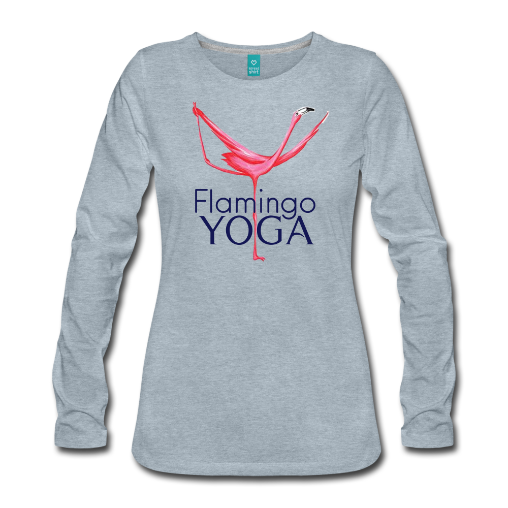 Flamingo Yoga Women's Premium Long Sleeve T-Shirt - The Flamingo Shop