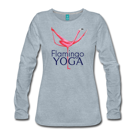 Flamingo Yoga Women's Premium Long Sleeve T-Shirt - The Flamingo Shop