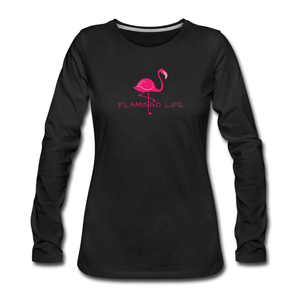 Flamingo Life Women's Long Sleeve T-Shirt - The Flamingo Shop