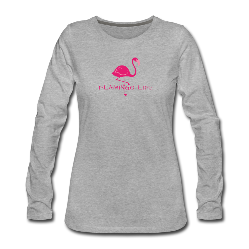 Flamingo Life Women's Long Sleeve T-Shirt - The Flamingo Shop