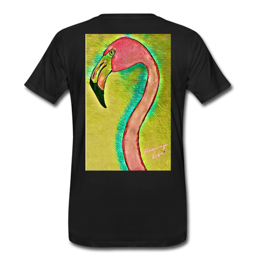 Flamingo Life® Men's T-Shirt - black
