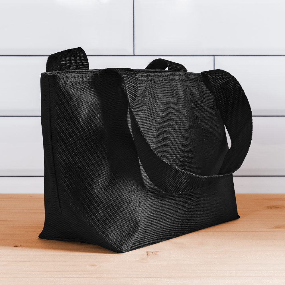 Flamingo Life Insulated Lunch Bag - black