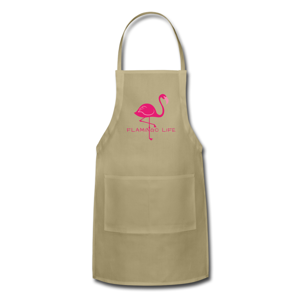 Flamingo Life® Adjustable Apron - khaki