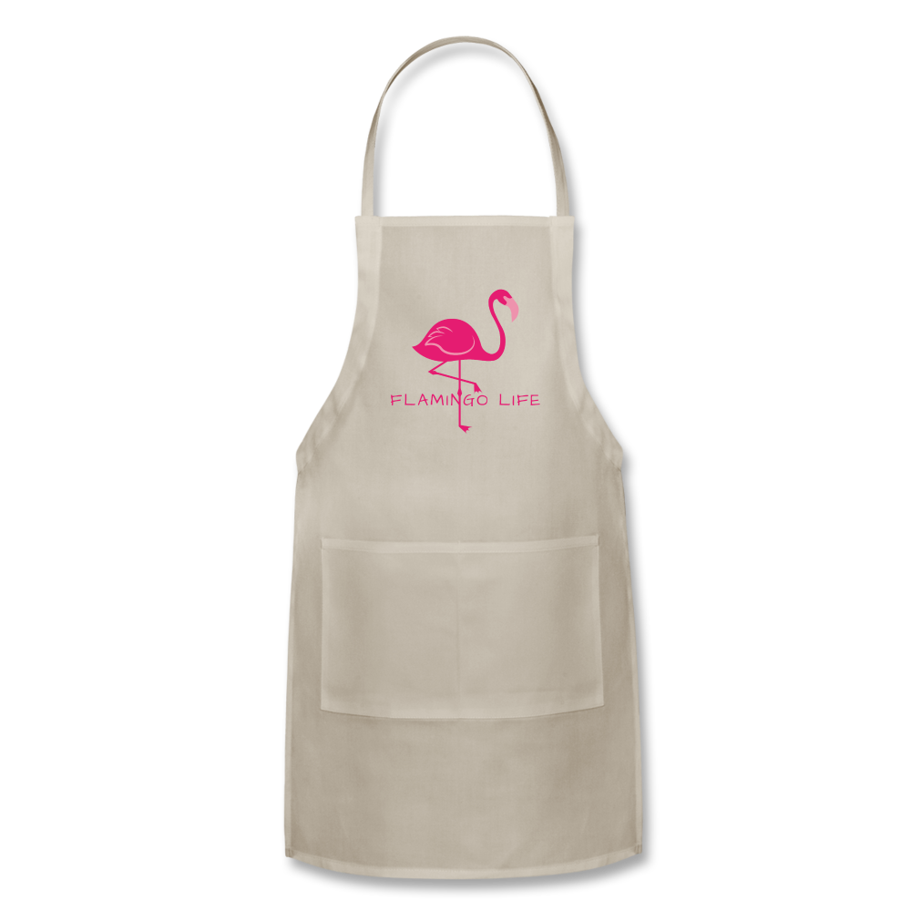 Flamingo Life® Adjustable Apron - natural