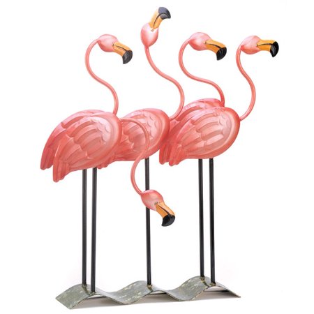 Zingz & Thingz Flock Of Flamingos Décor - The Flamingo Shop